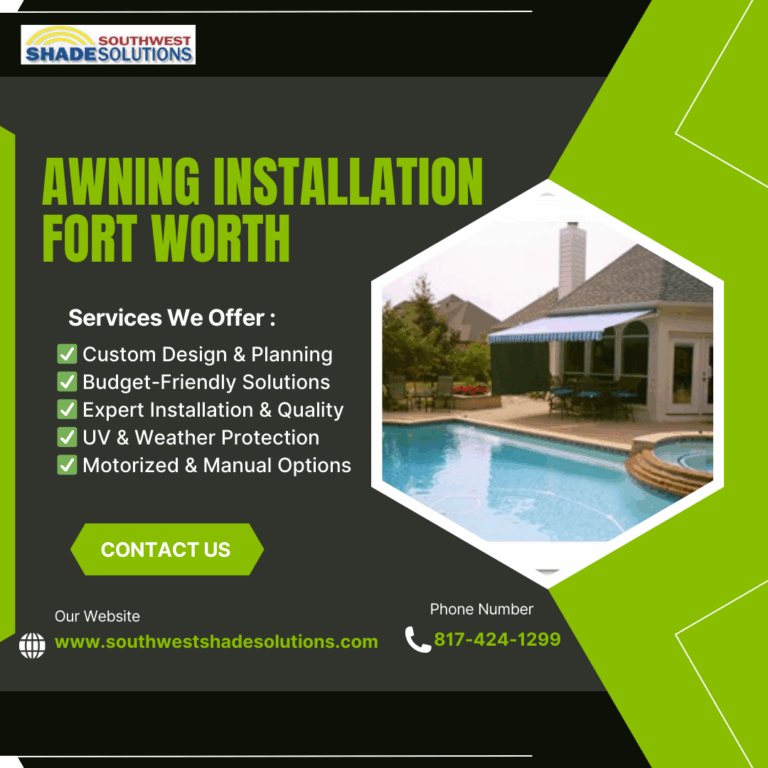 awning installation Fort Worth 768x768