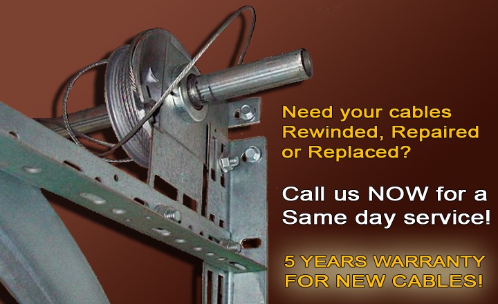 Garage Door Broken Cable repair