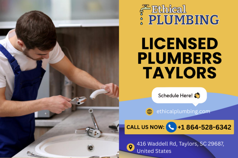 licensed plumbers taylors 768x512